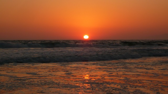 Derniers couchers de soleil sur Venice Beach